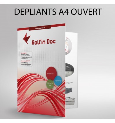 DEPLIANTS A PARTIR DE 250G