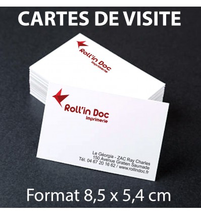 CARTES DE VISITE CARRÉES | 5,5 x 5,5 cm