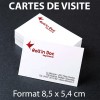 Cartes de visite 8,5 x 5,4 cm