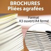 Brochures A3 Ouvert / A4 Fermé